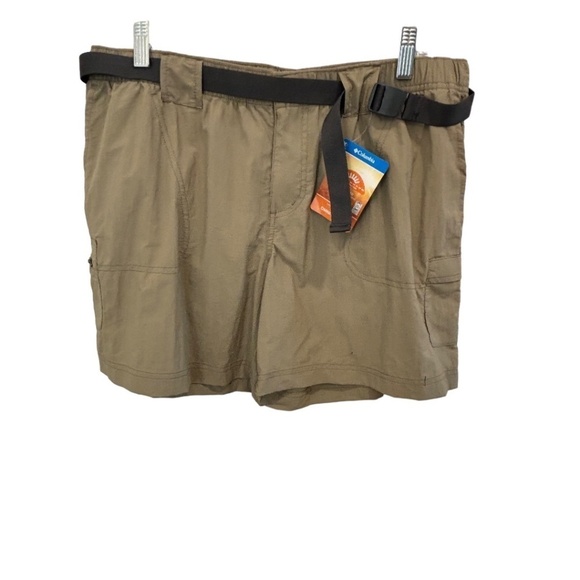 Columbia Women's 6" Sandy River Cargo Shorts Green AL4572 221 NWT - Picture 1 of 5